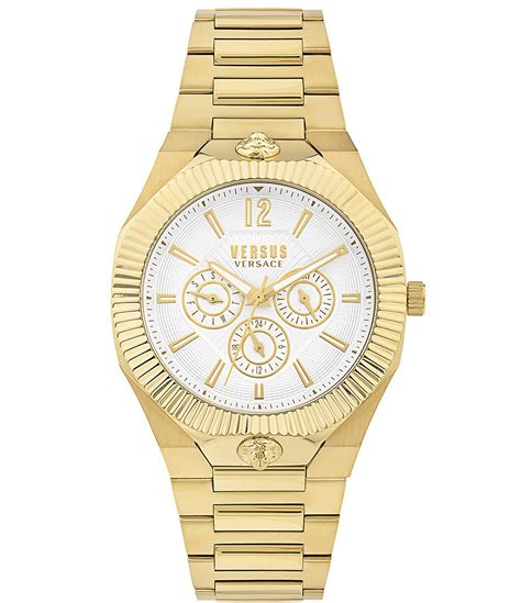 Versus Versace Men's Echo Park Gold Stainless Steel Bracelet 